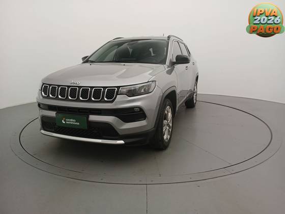 JEEP COMPASS 1.3 T270 TURBO FLEX LONGITUDE AT6